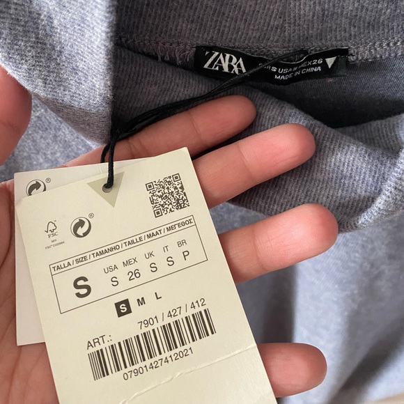 NWT Zara turtleneck dress - Picture 3 of 4